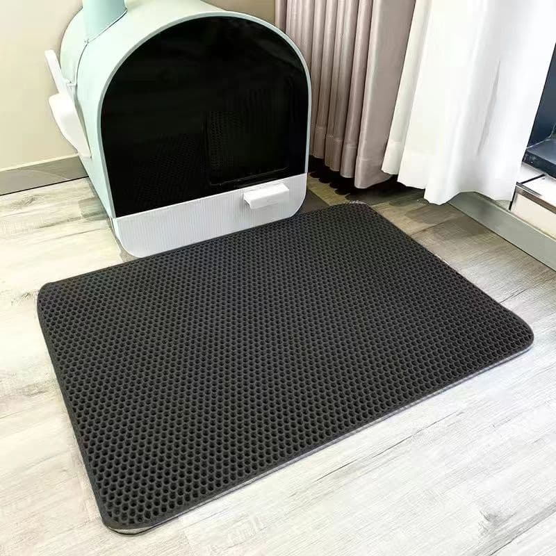 床マット 猫用トイレ下敷きマット 砂落とし防止